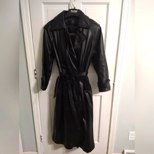 Vintage Wilson's leather trench coat